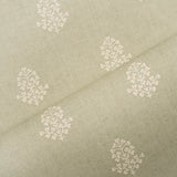 AMW10076.106 Cow Parsley Grey Medallion Wallpaper