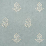 AMW10076.15 Cow Parsley Blue Medallion Wallpaper