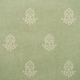 AMW10076.3 Cow Parsley Green Medallion Wallpaper
