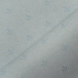 AMW10077.15 Crocus Blue Medallion Wallpaper