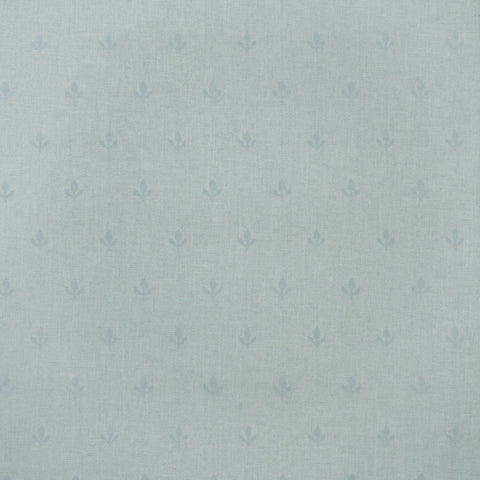 AMW10077.15 Crocus Blue Medallion Wallpaper