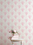 AST4652 Rosie Arrangements Kiss Pink Bouquet Toss Wallpaper