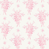 AST4652 Rosie Arrangements Kiss Pink Bouquet Toss Wallpaper