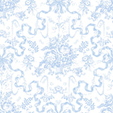 AST6272 Fairytale Blissful Blue Toile Wallpaper