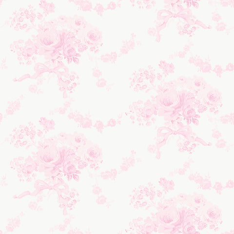 AST6445 Charlamagne Harbor Pink Dream Wallpaper