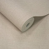 AT1008 Textile Plain Beige Wallpaper