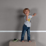 AT1011 Textile Plain Grey Wallpaper