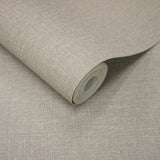 AT1012 Textile Plain Beige Wallpaper