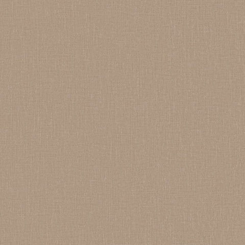 AT1014 Textile Plain Brown Wallpaper