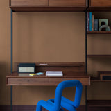 AT1020 Textile Plain Orange Wallpaper