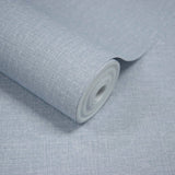 AT1023 Textile Plain Blue Wallpaper
