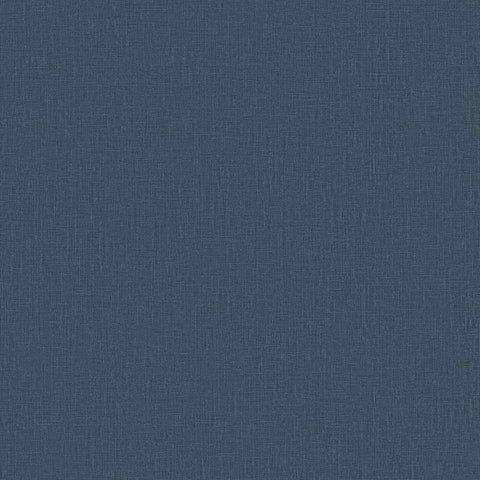 AT1025 Textile Plain Blue Wallpaper