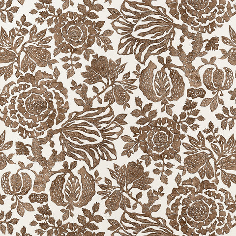 AT10732 Sigourney Brown Wallpaper 