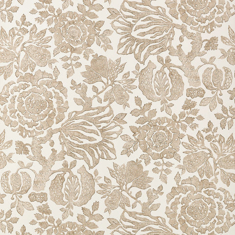 AT10735 Sigourney Beige Wallpaper 
