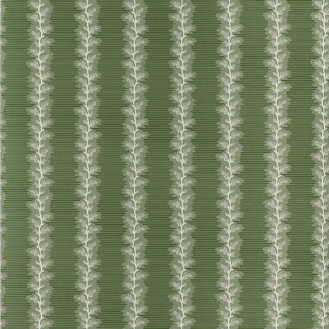AT10768 French Stripe Green Wallpaper 