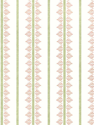 AT15100 Fern Stripe Blush Wallpaper