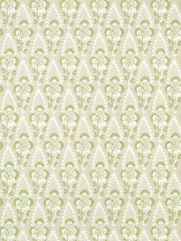 AT15121 Cornwall Green and Beige Wallpaper