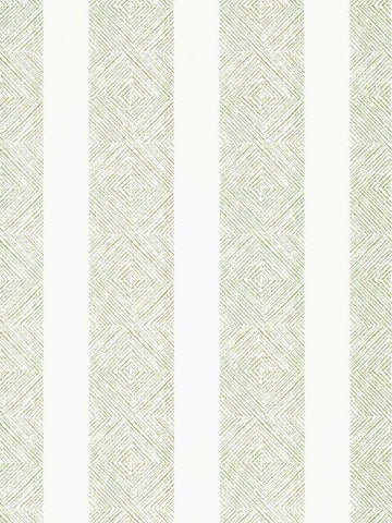 AT15125 Clipperton Stripe Green Wallpaper