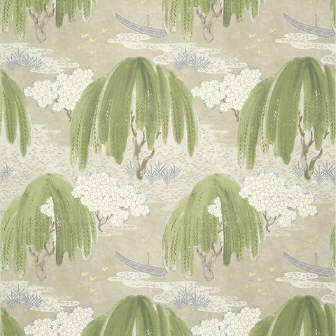 AT23106 Willow Tree Beige Wallpaper