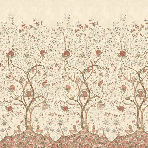 ATM10773 Red La Bourdonnais Mural Wallpaper  