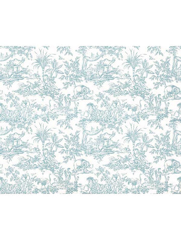 ATWW15170 Antilles Toile Spa Blue Wallpaper