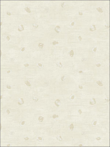 AV50608 Hubble Dots White and Gold Wallpaper