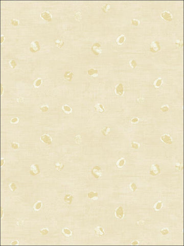 AV50615 Hubble Dots Gold and White Wallpaper