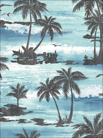 AV51602 Moseley Toile Blue Wallpaper