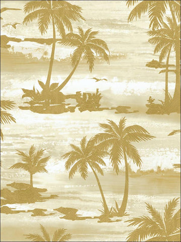 AV51605 Moseley Toile Gold Wallpaper