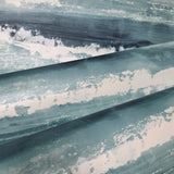 AV51702 Watercolor brushstrokes Moseley Waves blue aqua navy white coastal wallpaper 3D