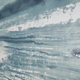 AV51702 Watercolor brushstrokes Moseley Waves blue aqua navy white coastal wallpaper 3D