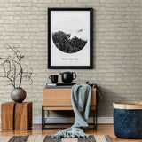 BB51102 Coastal Brick Effect Motif Beige Wallpaper