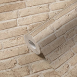 BB51106 Weathered Walls Motif Beige Wallpaper