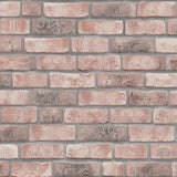 BB51109 Weathered Walls Motif Pink Wallpaper