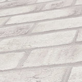 BB51110 Weathered Walls Motif White Wallpaper
