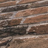 BB51116 Brickshire Residents Motif Bronze Brown Wallpaper