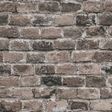 BB51117 Brickshire Residents Motif Bronze Brown Wallpaper