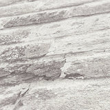 BB51118 Brickshire Residents Motif Silver Grey Wallpaper