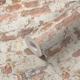 BB51121 Industrial Chic Motif Silver Grey Wallpaper