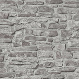 BB51125 Stone Symphony Motif Silver Grey Wallpaper