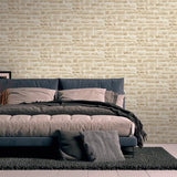 BB51128 Rocky Retreat Motif Beige Wallpaper