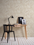BB51129 Rocky Retreat Motif Beige Wallpaper