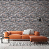 BB51132 Sandstone Splendour Motif Silver Grey Wallpaper