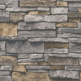 BB51134 Sandstone Splendour Motif Silver Grey Wallpaper