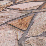 BB51136 Claystone Cottage Motif Beige Wallpaper