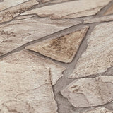 BB51142 Claystone Cottage Motif Beige Wallpaper