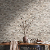 BB51151 Graceful Granite Motif Beige Wallpaper