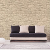 BB51152 Graceful Granite Motif Beige Wallpaper