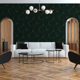 BB51158 Luxurious Marble Motif Green Wallpaper