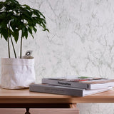 BB51164 Gentle Beauty Motif Silver Grey Wallpaper